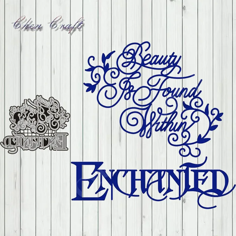 

Enchanted Metal Cutting Dies New 2019 for Card Making Scrapbooking DIY Album Embossing Paper Craft Dies