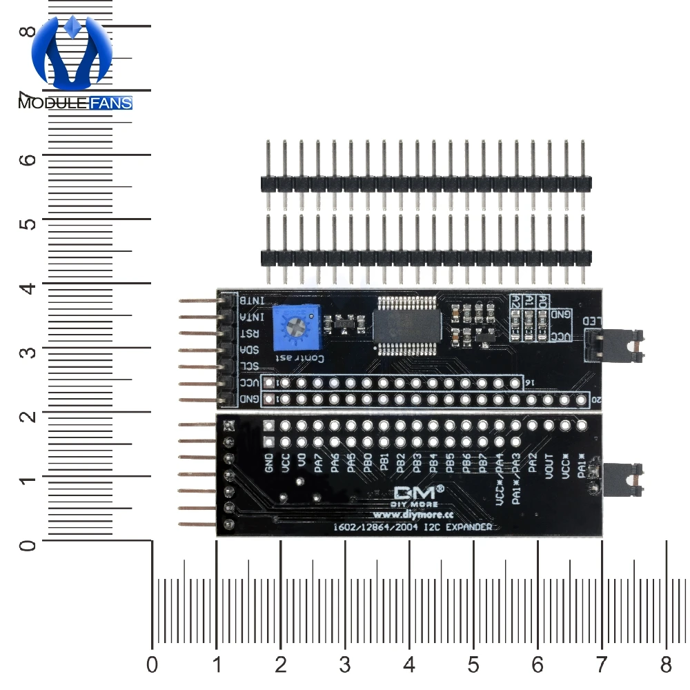 MCP23017 12864 128*64 lcd igc IIC TWI последовательный интерфейс SPI плата адаптера модуль преобразователя для Arduino 1602 2004 с контактами