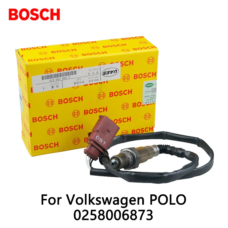 1pieces Bosch Exhaust Gas Oxygen Sensor For Volkswagen POLO 1.4L 1.6L