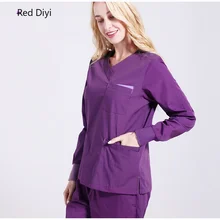 Профессиональный костюм медика хирургические халаты высокого качества больницы унисекс скраб наборы операционной изоляции одежда с длинными рукавами