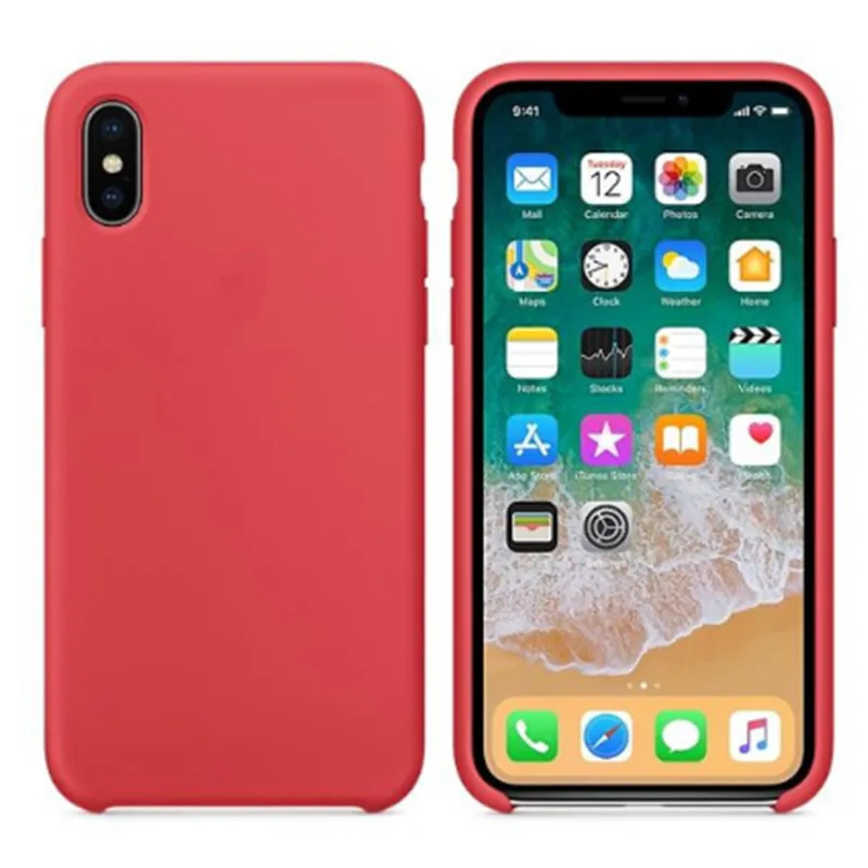 

Have LOGO Original Silicone Cases for iPhone 7 8 Plus Cover Capa for iPhone XS Max XR X Case for IPhone 8 6 6S 7 Plus 5S Shell