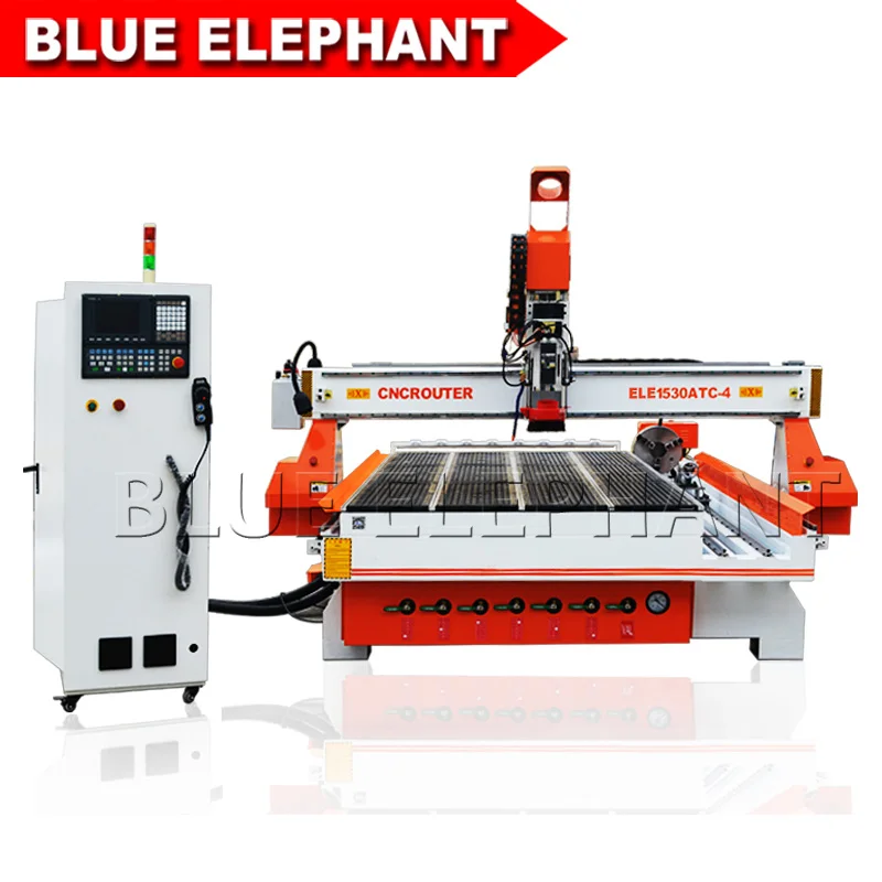 

4 axis cnc woodworking center/machining center cnc/cnc wood machine atc