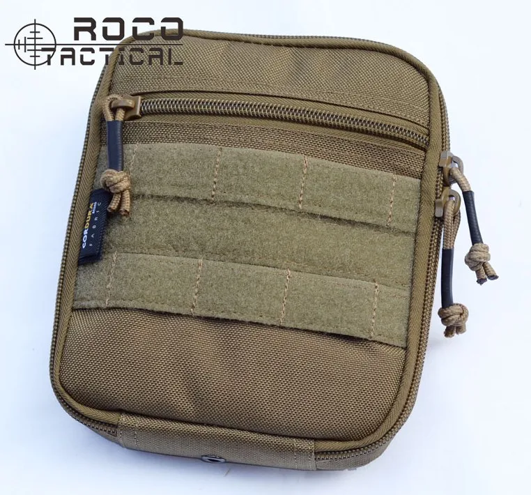 ROCOTACTICAL качественные тактические медицинские сумки армейские EDC медицинские сумки Molle Военная Сумка для первой помощи дорожный органайзер для выживания - Цвет: TAN