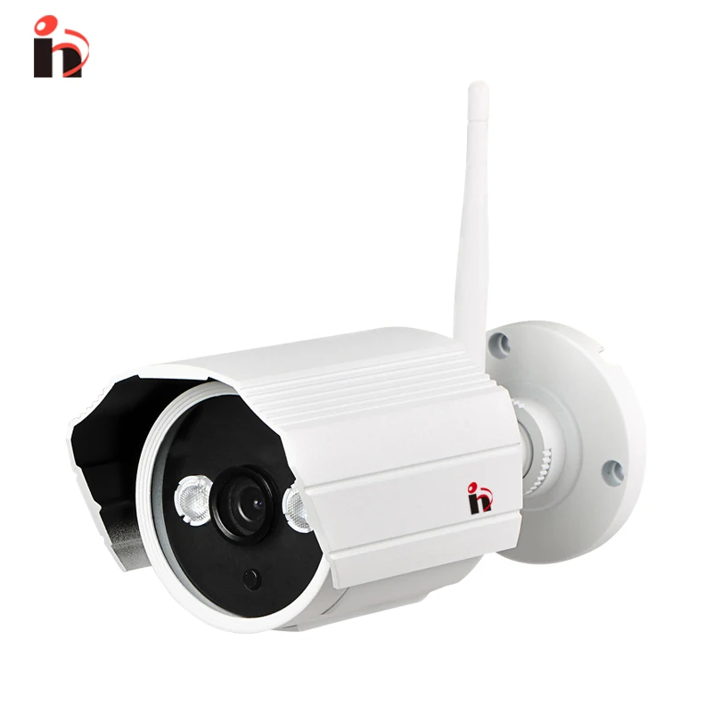 H Free Shipping H264 P2P WIFI 720P Waterproof IP Camera Wireless Outdoor Surveillance Camera Built-in 8G Micro SD Card