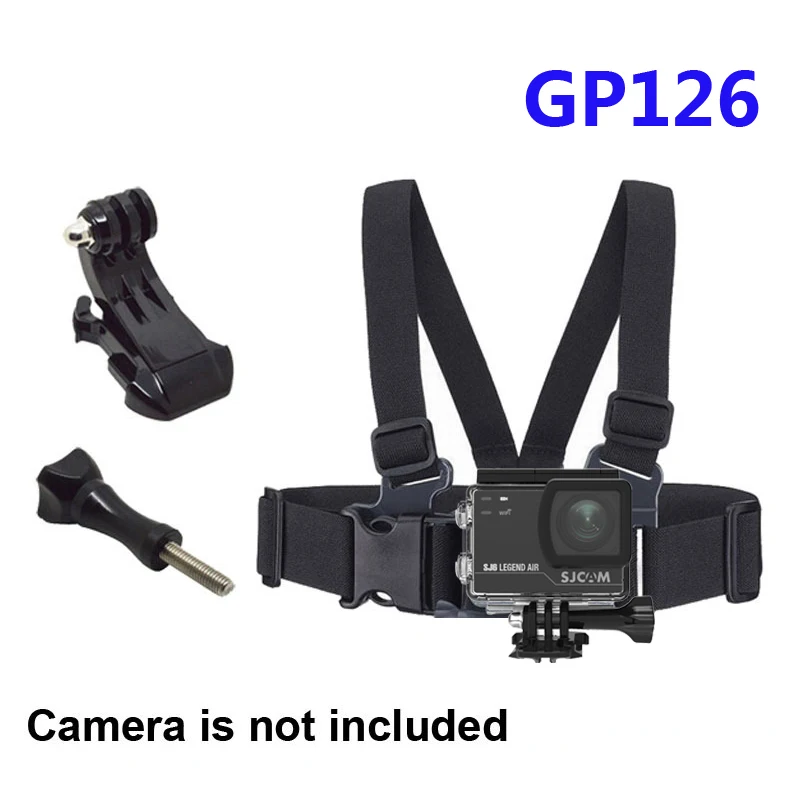 

Free Shipping!! Accessories Junior Chesty with J-hook Bracket &Screw Smaller Chest Belt Strap Mount Harness for Gopro SJ4000 Cam