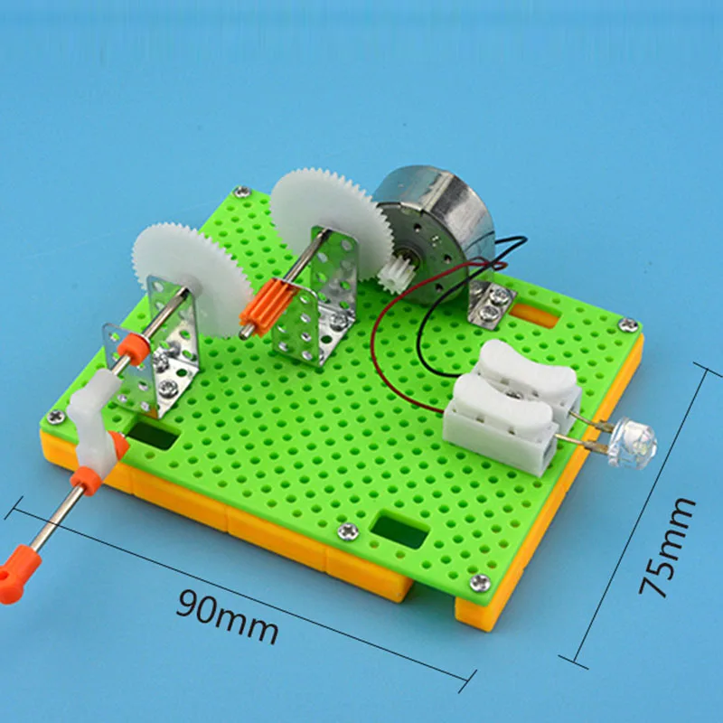 Креативный DIY Science Gizmo ручной Кривошип генератор Детский пазл собранные наборы