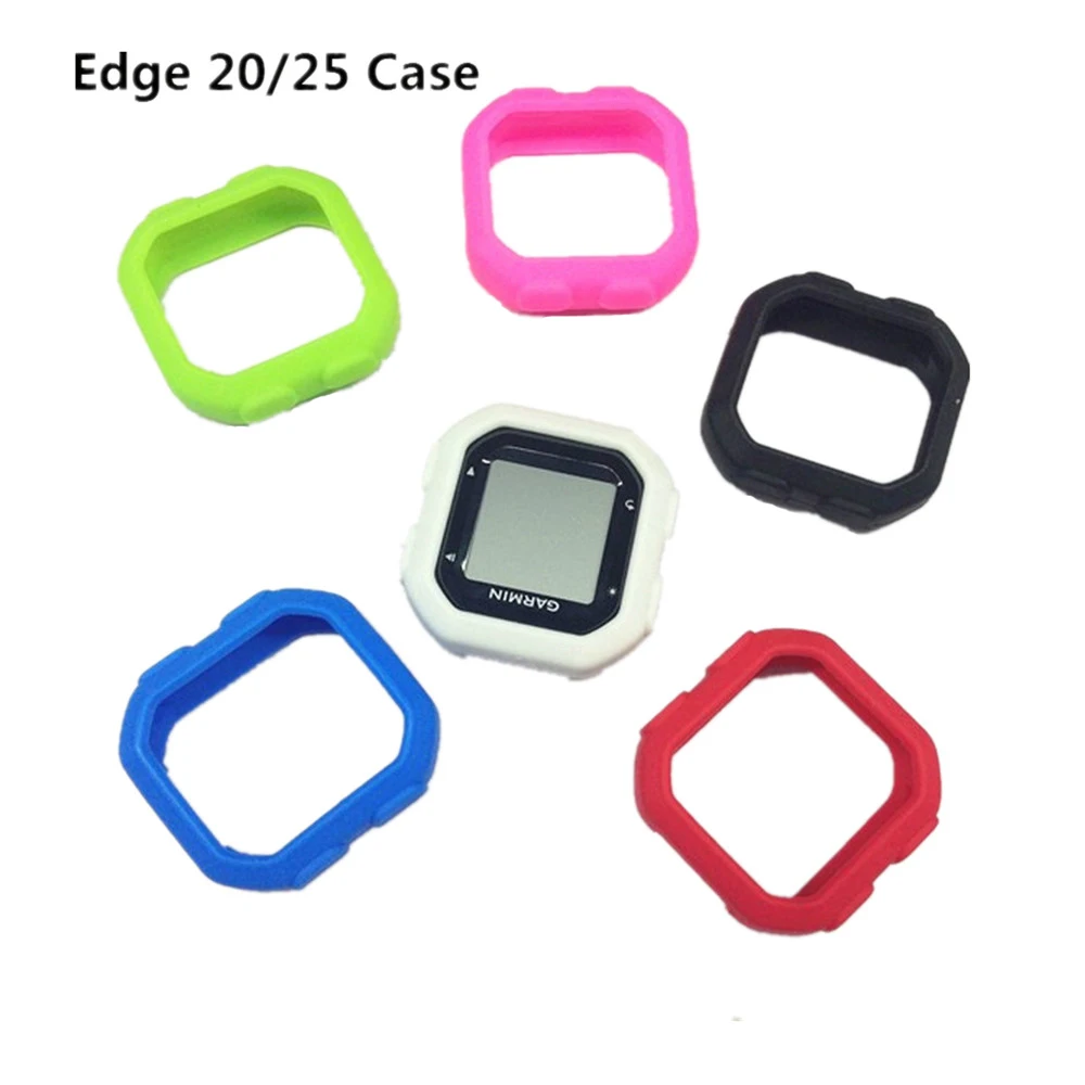 Generic Bike Gel Skin Case & Screen Protector Cover for Garmin Edge 20 25 GPS Computer Quality edge / | Спорт и развлечения