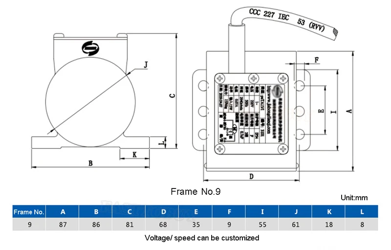 12 V/24 V/36 V DC безщеточный микро Вибрационный Мотор с Скорость контроллер 15 Вт/20 Вт