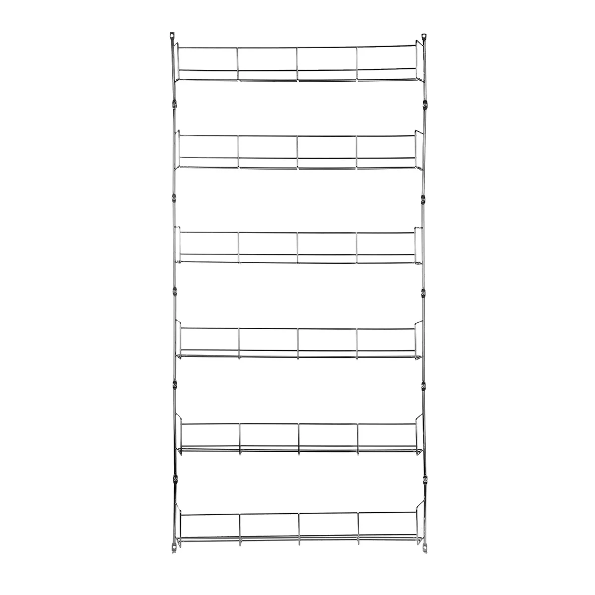 1 шт., 6 слоев, кухонный шкаф для специй, органайзер, держатели для хранения, полка, железная полка, настенный держатель, экономит пространство, полка