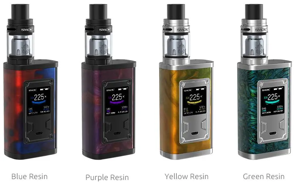 SMOK Majesty 225 Вт Vape мод TC VW 4 мл TFV8 X-BABY испаритель вейп-комплект электронной сигареты VS SMOK Alien X-PRIV