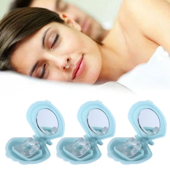 

9pcs Portable Anti Snoring Devices Stop Snoring Solution Nose Vents Nasal Dilators with Carrying Case for Travel Home Sleep Aid