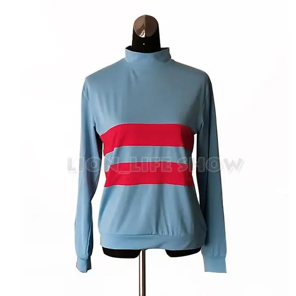 Undertale Frisk Chara, костюм для косплея, пуловер, топы, рубашка, костюм, набор, игра, унисекс - Цвет: Female