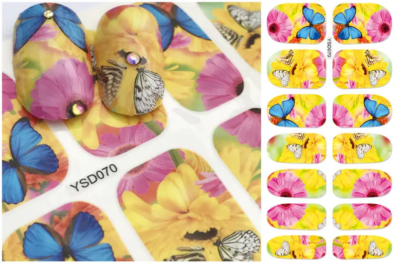 LCJ смешанный дизайн красивая девушка серия полное покрытие переводные наклейки для ногтей Красота Ногти украшения маникюрные инструменты
