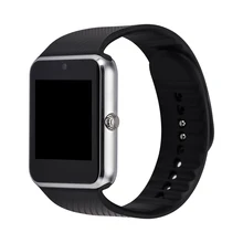 Sale Smart Watch GT08 Clock Sync Notifier Support Sim Card Bluetooth Connectivity For Apple iphone Android