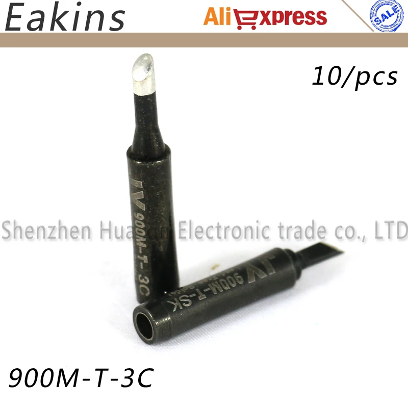 Black King ESD Lead free soldering tip 936 Solder tip 900M T 3C for Hakko YIHUA SAIKE 936