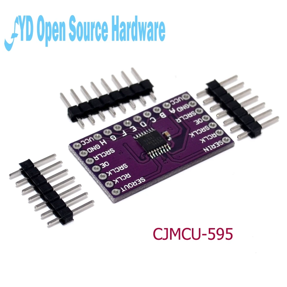 

1pcs CJMCU-595 74HC595 Module Shift Register Breakout 8-bit shift register