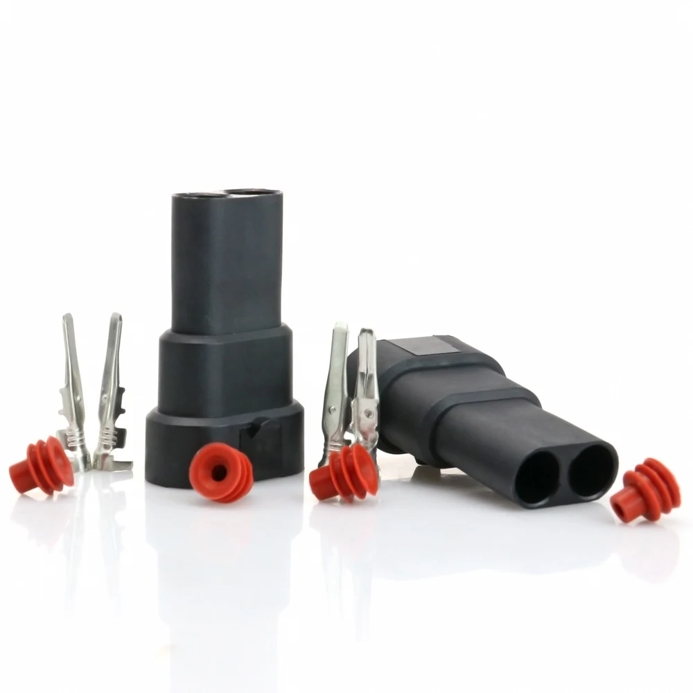 

2pcs 9005 HB3 9006 HB4 H10 Male Connector Socket Kit For Halogen HID Xenon Lamp Plug Adapter #2047*2