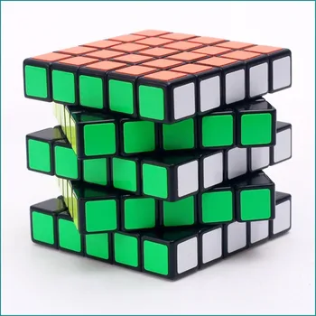 

5x5x5 6.3 CM Smooth Profession Magic Cube Speed Twist Professor Puzzle Cube PVC Sticker Magic Cube Puzzle Education Toys For Kid