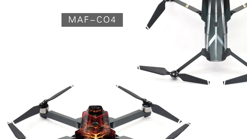 PGYTECH Стикеры для DJI Mavic Pro/Платиновые аксессуары кожи 3M водостойкие Переводные картинки Drone запасной Запчасти для DJI Mavic Pro