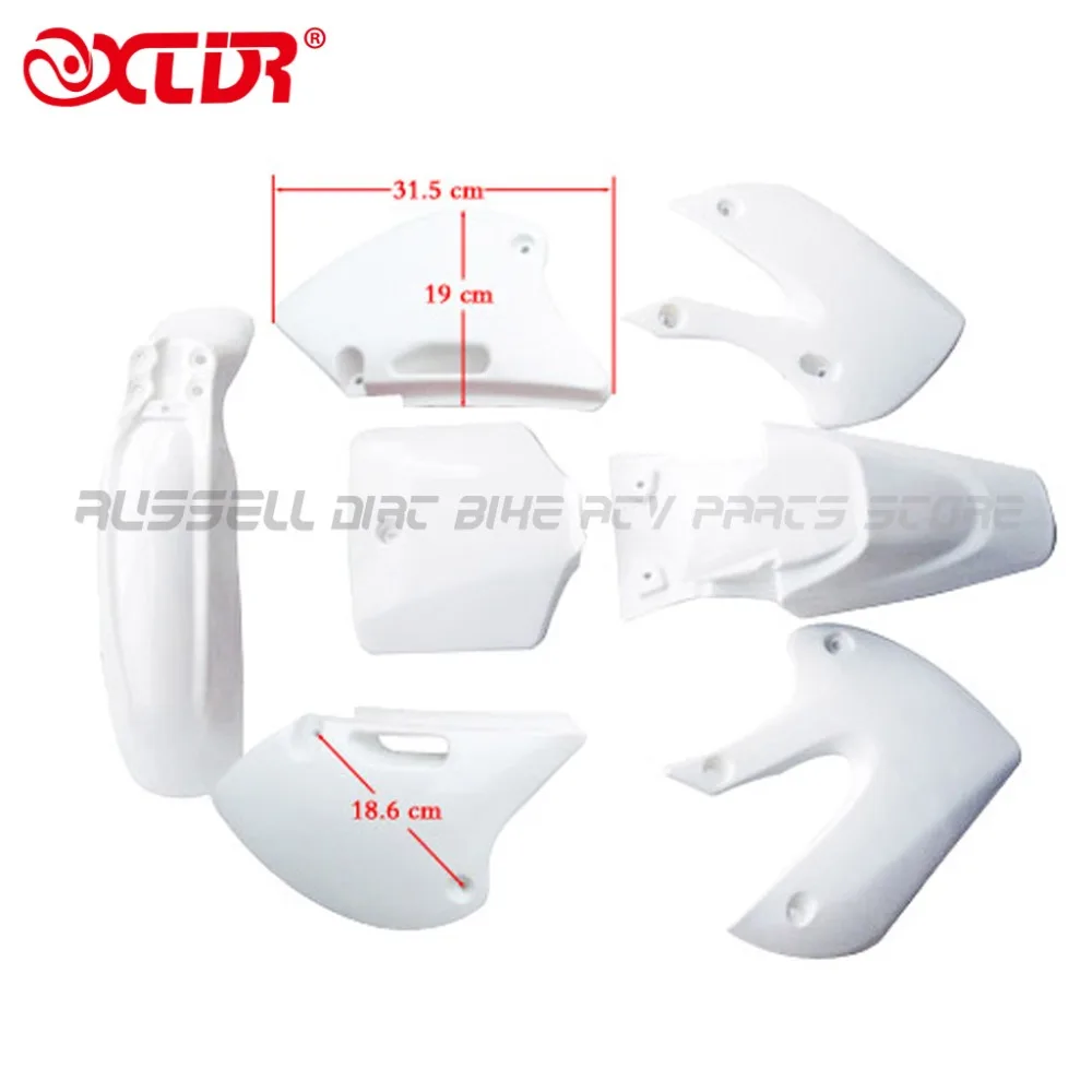 Plastic Fender KITS cover full set For BBR Style dirt bike / pit bike motorcycle accessories,motorcycle fairing