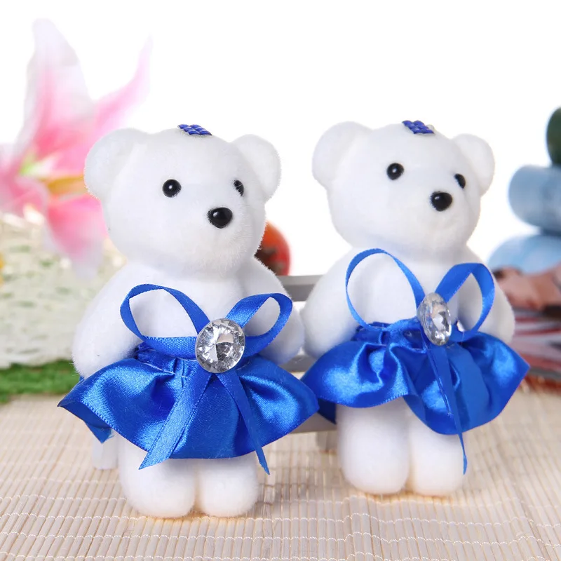 blue colour doll