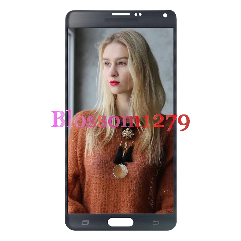 

1Pcs (Full Tested) AMOLED TFT For Samsung Galaxy Note4 Note 4 N910 N910F LCD Display Touch Screen Digitizer Assembly Replacement