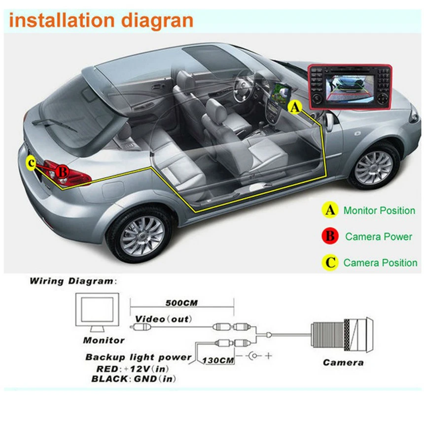 Liislee автомобиля камера для hyundai Accent RB 2010~ заднего вида Резервное копирование Обратный Парковка CAM водонепроница