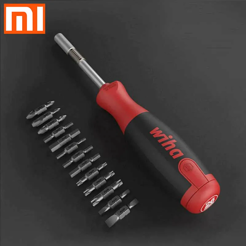 

Original xiaomi Mijia Wiha daily screwdriver set 26 in 1 precision drill bit with hidden magic box set repair parts