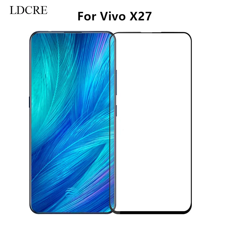 

1PCS for VIVO X27 Full Glue Coverage Screen Protector Glass for VIVO X27 Glass for VIVO X27 Film X27 Tempered Glass