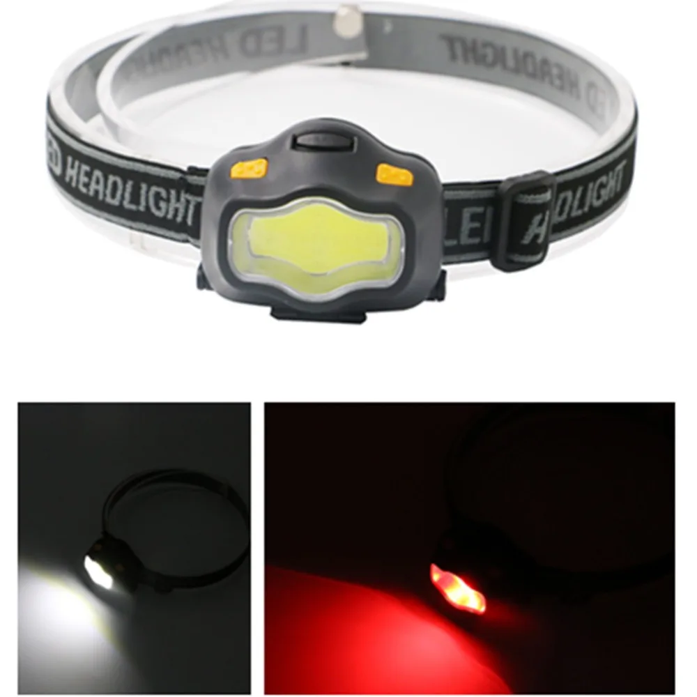 Portable Mini 3 Modes Climbing Headlights Headlamp Camping Hunting