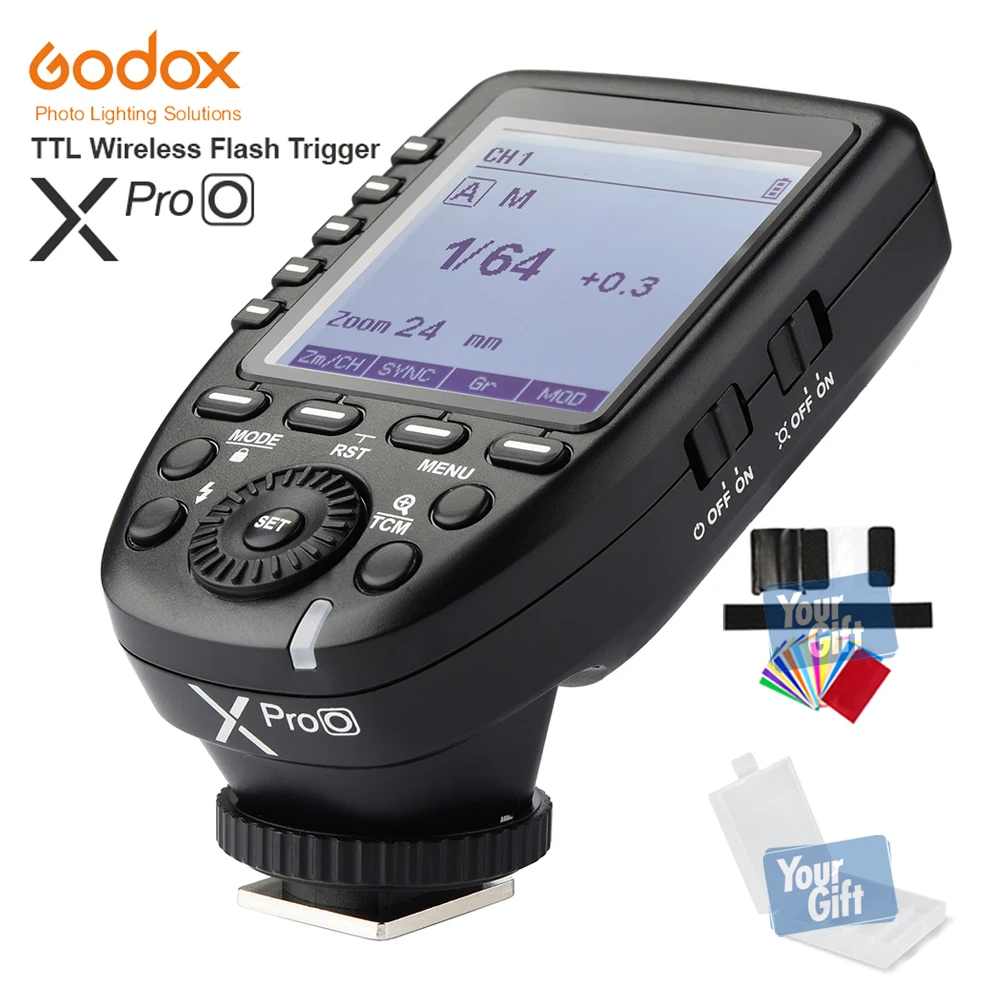

In the Stock!!! Godox TTL II 2.4G Wireless X system High-speed with Big LCD Screen Transmitter Xpro-O For Olympus/Panasonic