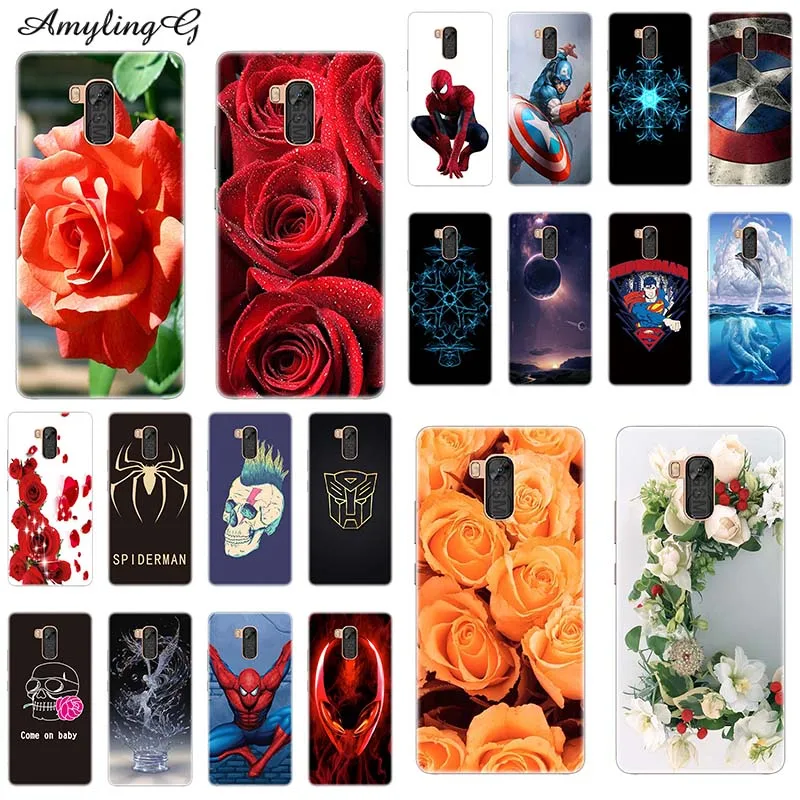 

For Infinix Note 5 Stylus X605 /Note5 Note 5 X604 6.0" Case Paint Rose Wolf Patterned Cover Soft Silicon Phone Case Funadas Para