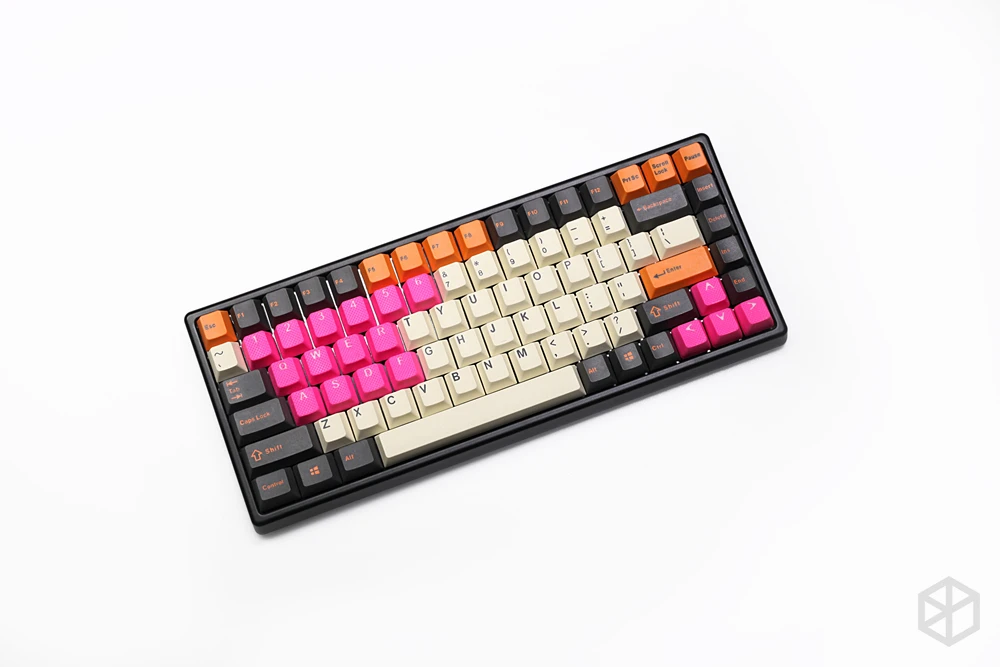 Taihao резиновые игровые колпачки набор Прорезиненные двойные колпачки Cherry MX OEM профиль Блестящий 4 или 18 пурпурный светло-голубой