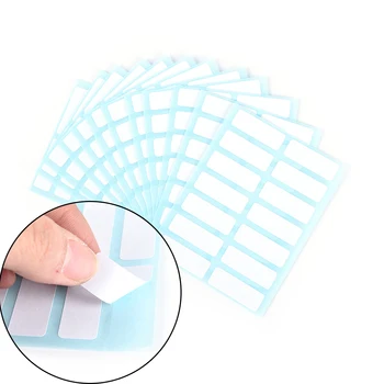 

12sheets/pack 3.8cmx1.3cm Self Adhesive Sticky Blank Note Label Bar White Label Writable Name Blank Stickers