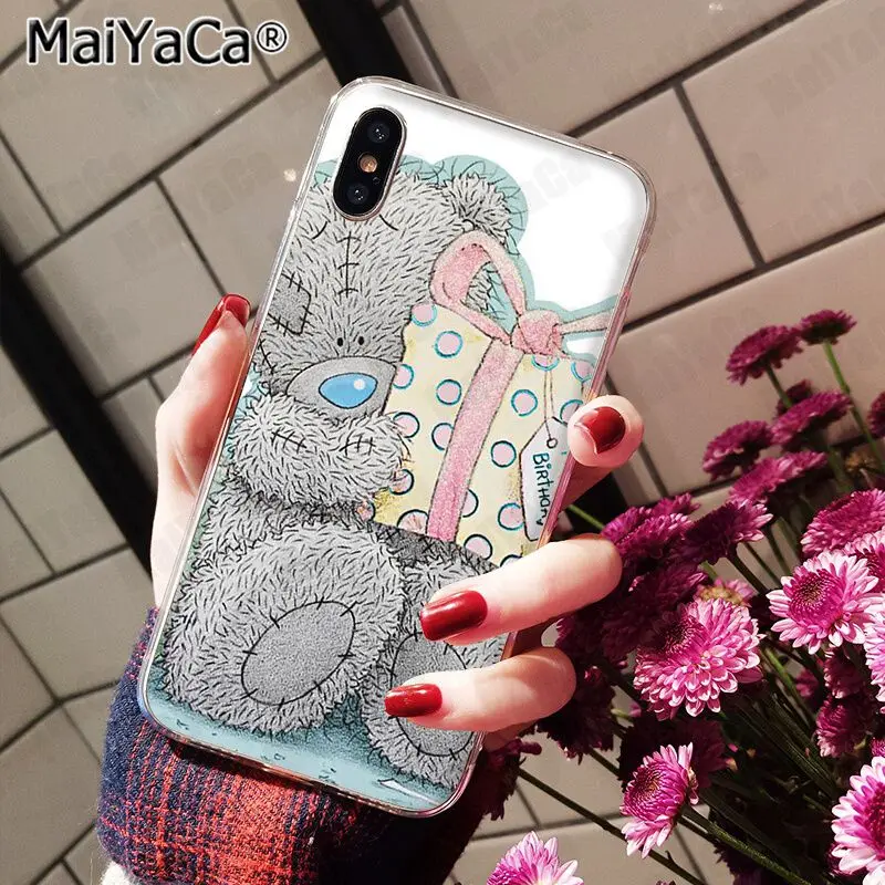 MaiYaCa силиконовый чехол для телефона, низкая, Tatty Teddy Me To You Bear для iphone 11 pro 8 7 66S Plus X 10 5S SE 5C XS XR XS MAX - Цвет: 22