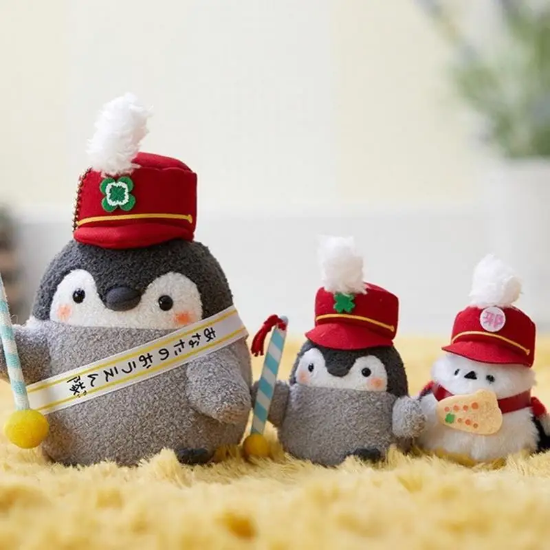 

1 Pc new lovely Cartoon Positive Energy Penguin Plush Pendant cute Animal Penguin Soft Plush toy Dolls kids gift