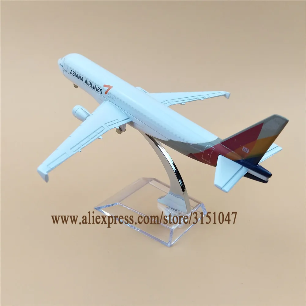 

Air Asiana Airlines A320 Airbus 320 Airways Airplane Model Alloy Metal Model Plane Diecast Aircraft 16cm Gift
