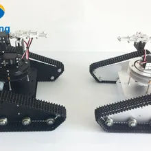 Цистерны с 6 dof рука робота, T700 бак шасси автомобиля, двигатель с высоким крутящим моментом, металлическая конструкция, металлический механический захват, E-Робот WALL вентиляторы