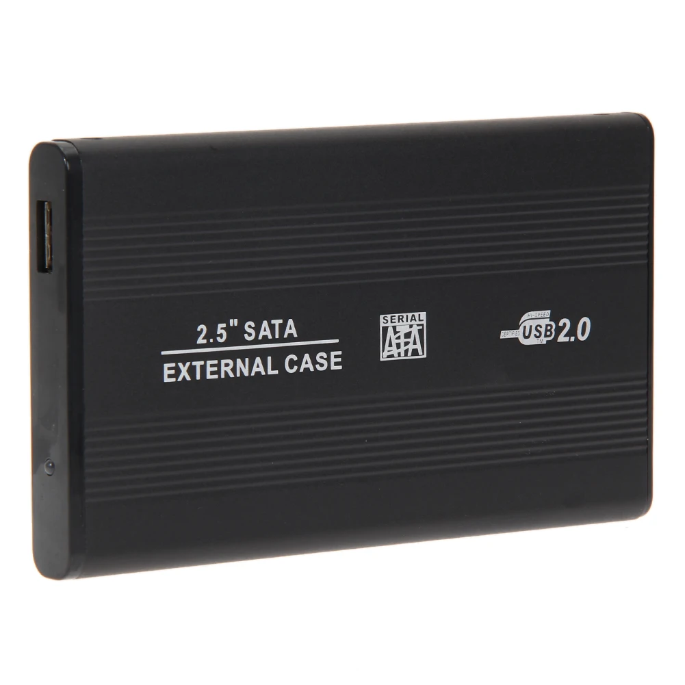 USB2.0 2 5 дюймов SATA HDD жесткий диск Внешний корпус Чехол Коробка чехол на с USB кабелем
