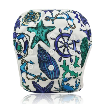 

Ohbabyka Unisex Infant Baby Swim Diaper Unicorn Print Washable Reusable Swimwear Diaper One Size Adjustable Baby Shower Gifts