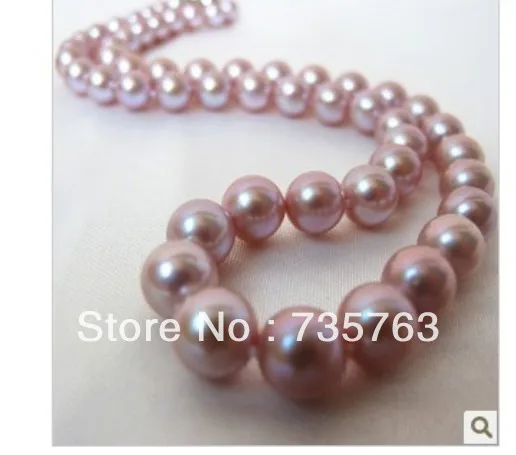 

xiuli 0082 HUGE 18"15MM PERFECT SOUTH SEA GENUINE GOLDEN LAVENDER PEARL NECKLACE 14KGP