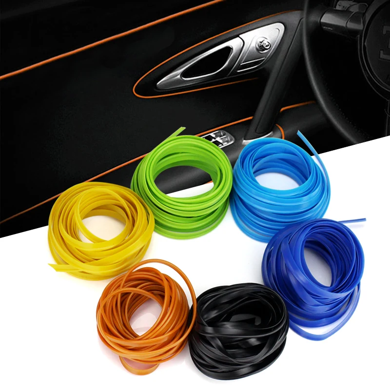 

5m car interior styling decorative strip mouldings - car dashboard decorative stripe car sticker auto parts
