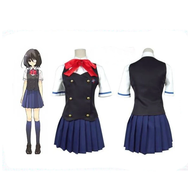 

Another Misaki Mei Akazawa Izumi Costume Cosplay School Uniform Skirt Custom Made Any Size