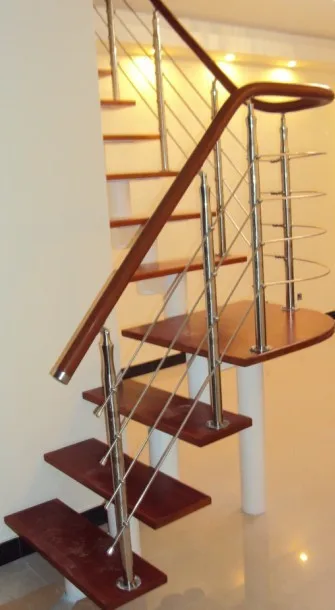 Steel And Wood Stair Rubber Step Plate Stainless Railing Steel And Wood Stair Rubber Step Plate Stainless Railing Wire Drawing Armfuls Steelframe