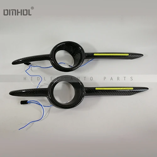 

Free Shipping 1 Set For Porsche 987 Cayman LED DRLs With Carbon Fiber Frame All Brand New!