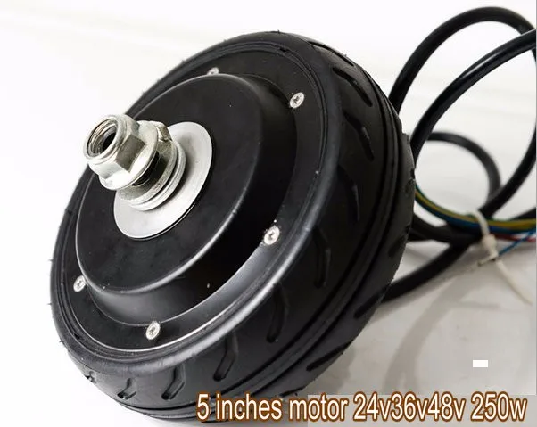 5 inches motor for scooter 24v-48v 250w