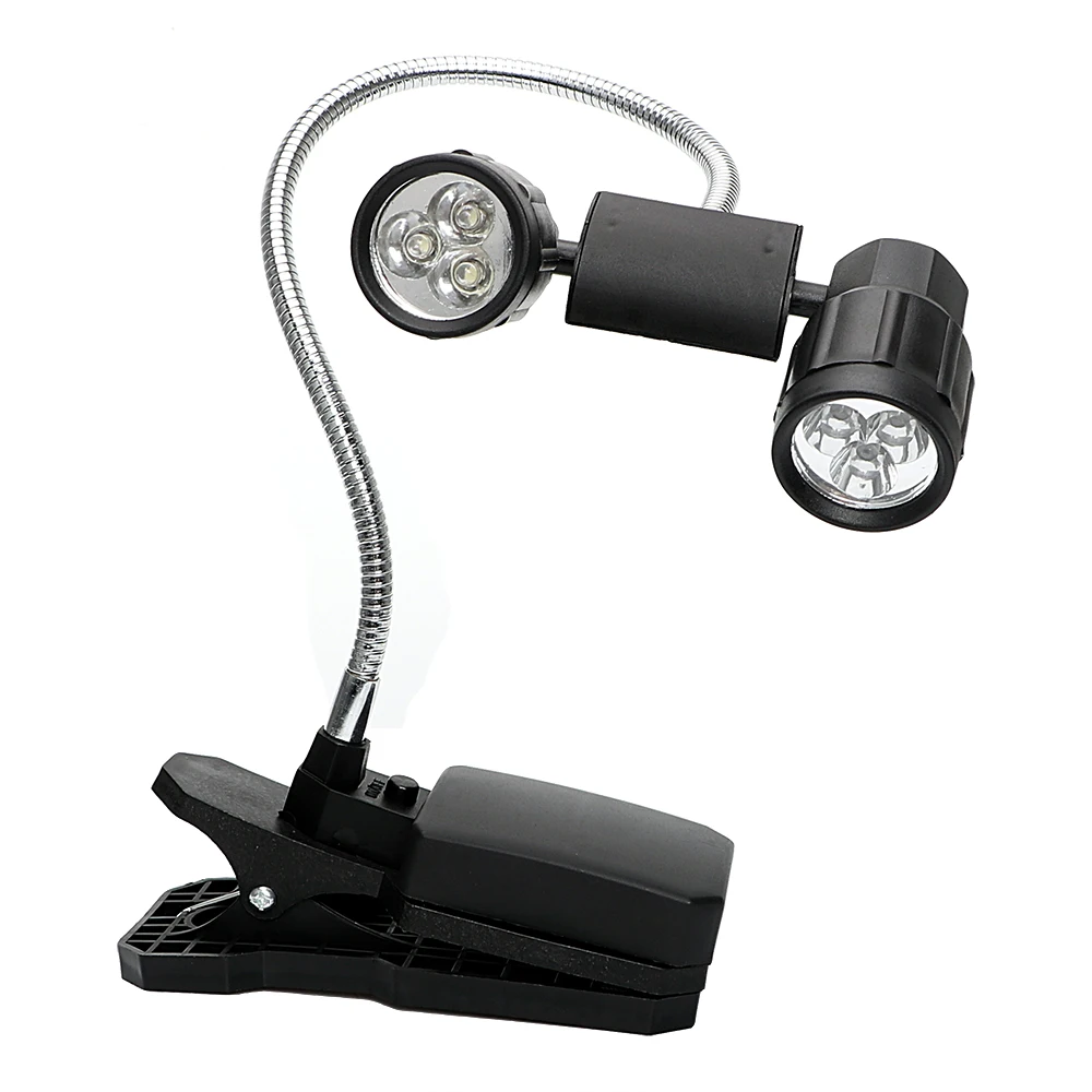 ITimo Clip On LED Clip Light BBQ Light For Camping Fishing Reading Table Lamp Mini LED