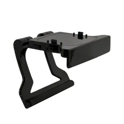 Compact TV Mount Bracket and Stand for Motion Sensor Devices (Black)