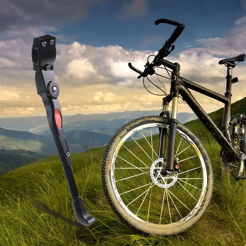 Универсальный Регулируемый Алюминий сплав MTB дороги велосипед Сторона Kickstand начало Стенд