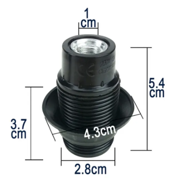 E14 Light Fitting Vintage Industrial Lamp Holder Bakelite Lampholder Pendant Lamp Socketin Lamp